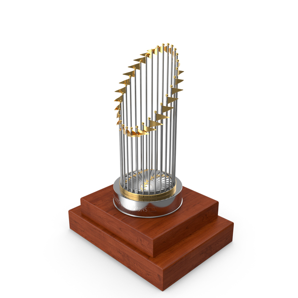 Elegant Sports Trophy On Polished Wood Stand PNG & PSD Images