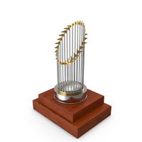 Elegant Sports Trophy On Polished Wood Stand PNG & PSD Images