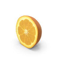 Half Of Orange PNG & PSD Images