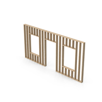 Plywood Facade Frame PNG & PSD Images