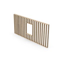 Plywood Window Facade Frame PNG & PSD Images