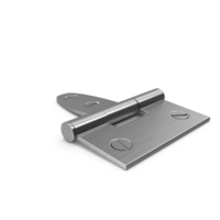 Steel Hinge With Screwhead PNG & PSD Images