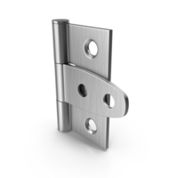 Steel Hinge Closed PNG & PSD Images