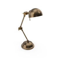 Brass Desk Lamp PNG & PSD Images