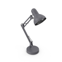 Desk Lamp Flexo Gray PNG & PSD Images