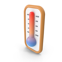 Cartoon Thermometer PNG & PSD Images