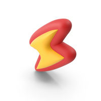 Cartoon Flash Symbol PNG & PSD Images