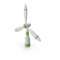 Cartoon Wind Turbine PNG & PSD Images