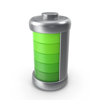 Cartoon Battery Icon PNG & PSD Images