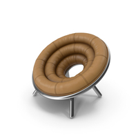 Chair Round Leather PNG & PSD Images