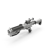 Star Wars Stormtrooper F-11D Blaster Dirty PNG & PSD Images