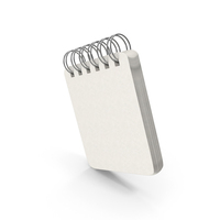 Diagonal Spiral Notebook With White Pages PNG & PSD Images