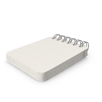 Spiral Notebook Lying On The Ground With White Pages PNG & PSD Images