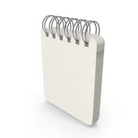 Straight Spiral Notebook With White Pages PNG & PSD Images