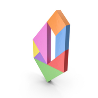 Tangram Number 0 PNG & PSD Images