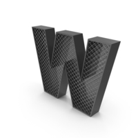 Wire Fence Letter W PNG & PSD Images