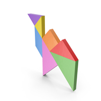 Tangram Camel PNG & PSD Images
