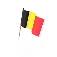 Cocktail Toothpick Stick Belgium Flag Inclined PNG & PSD Images
