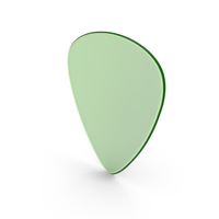 Green Acrylic Guitar Picks PNG & PSD Images
