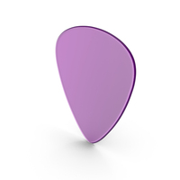 Purple Acrylic Guitar Picks PNG & PSD Images
