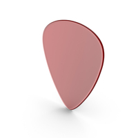 Red Acrylic Guitar Picks PNG & PSD Images