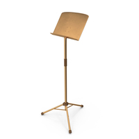 Gold Music Stand PNG & PSD Images
