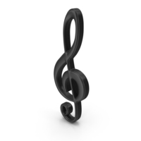 Black G Clef PNG & PSD Images