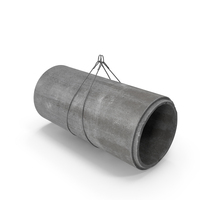 Reinforced Concrete Pipe With Steel Cable PNG & PSD Images
