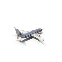 American Airlines Boeing 737-700 with Interior PNG & PSD Images