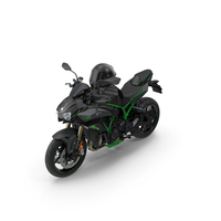 Kawasaki Z And Helmet PNG & PSD Images