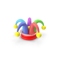Jester Hat Funny Joker Party Hat Icon PNG & PSD Images