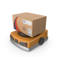 Cargo Carrying Robot PNG & PSD Images