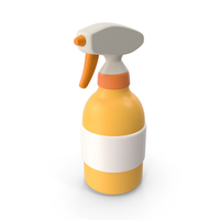Cartoon Spray Bottle PNG & PSD Images