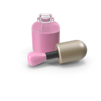Cartoon Nail Polish PNG & PSD Images