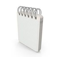 Straight Spiral Notebook With Lined Pages PNG & PSD Images