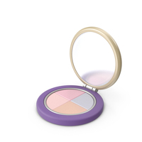 Cartoon Compact Mirror PNG & PSD Images