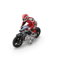 Yamaha Motorcycle With Biker PNG & PSD Images
