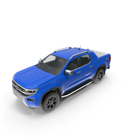 VW Amarok Adventura Blue PNG & PSD Images