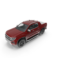VW Amarok Adventura Red PNG & PSD Images
