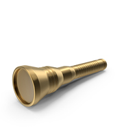 Gold Flashlight PNG & PSD Images