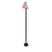 Board Of Road Cautionary Signs Y Inter Section PNG & PSD Images