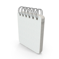 Straight Spiral Notebook With Squared Pages PNG & PSD Images