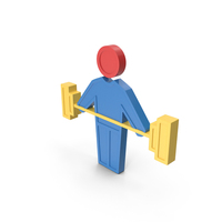 Fitness Strength Training Icon PNG & PSD Images