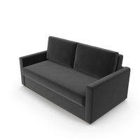 Black Small Modern Sofa PNG & PSD Images