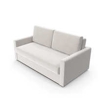 White Small Modern Sofa PNG & PSD Images