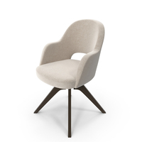 Beige Swivel Chair PNG & PSD Images