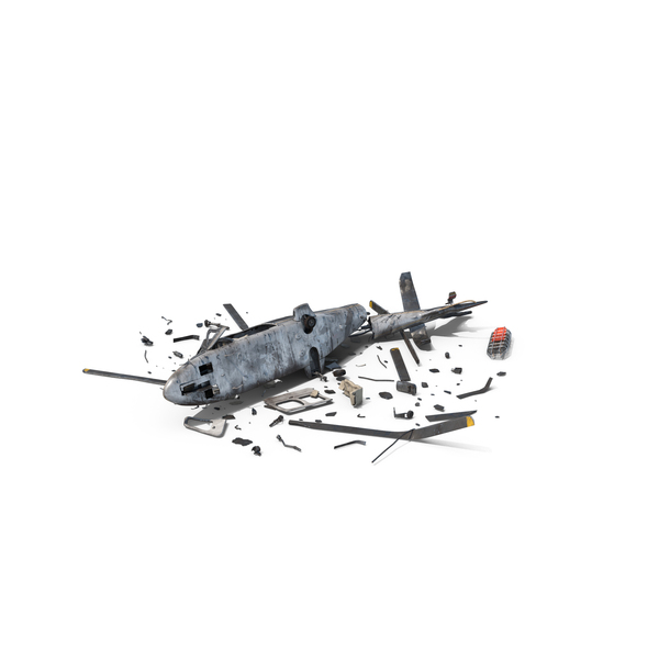 Agusta AW109S Crash During Rescue Training PNG & PSD Images