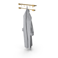 Bathrobe On A Hanger PNG & PSD Images