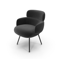 Black Swivel Dining Chair PNG & PSD Images