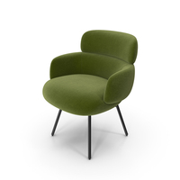 Green Swivel Dining Chair PNG & PSD Images